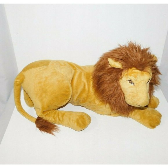 IKEA DJUNGELSKOG 27" Plush Large LION Stuffed Jungle Cat Animal soft Lovey - Picture 4 of 8